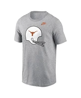 Nike Men's Heather Gray Texas Longhorns Legacy Helmet T-Shirt