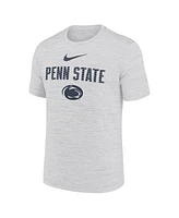 Nike Men's White Penn State Nittany Lions Campus Slant Velocity Performance T-Shirt