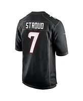 Nike Men's C.j. Stroud Carbon Black Houston Texans Fashion Jersey