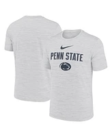 Nike Men's White Penn State Nittany Lions Campus Slant Velocity Performance T-Shirt