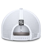 Nike Men's White Chicago White Sox Cooperstown Collection Rise Trucker Adjustable Hat