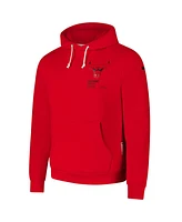 Nike Men's Red Chicago Bulls Courtside Standard Issue Premium Performance Pullover Hoodie