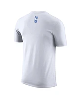 Nike Men's White Philadelphia 76ers 2024/25 City Edition Essential Logo T-Shirt