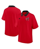 Nike Men's Red Georgia Bulldogs Legacy Jersey Club Polo