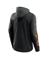 Fanatics Men's Black Miami Heat Home Court Pullover Hoodie