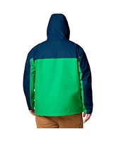 Columbia Men's Navy Notre Dame Fighting Irish Big Tall Field Bound Omni-Tech Full-Zip Jacket