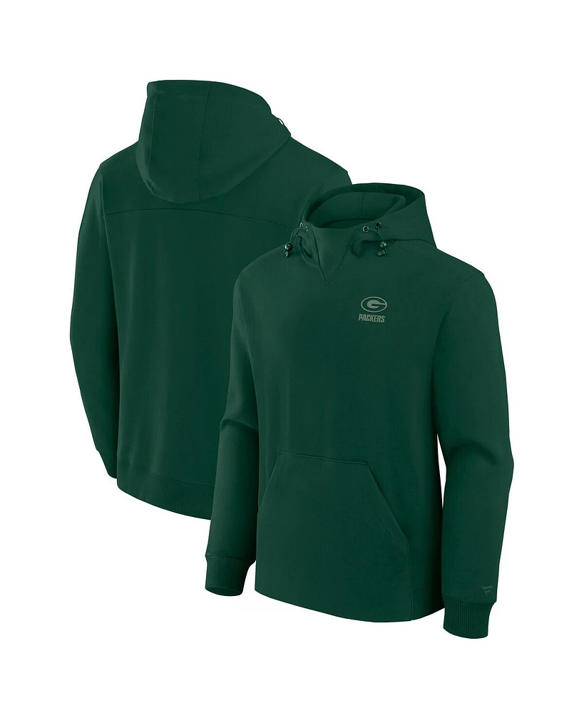 Fanatics Men's and Women's Green Bay Packers Front Office Tonal Tri-Blend Pullover Hoodie