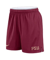 Nike Men's White/Garnet Florida State Seminoles Primetime Reversible Performance Shorts