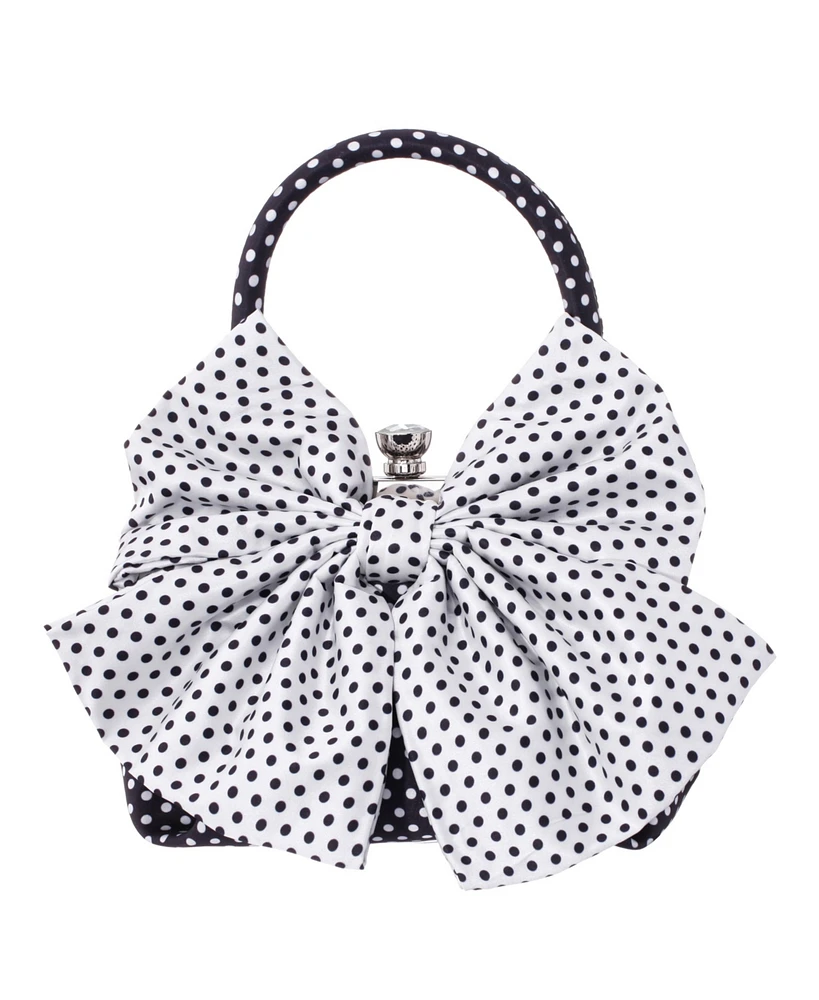 Nina Small Bow Frame Crossbody Bag