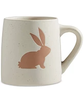 Haven 16 oz. Easter Bunny Stoneware Mugs, Set of 4