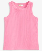 Epic Threads Girls Solid Picot Edge Tank Top, Exclusively at Macy's