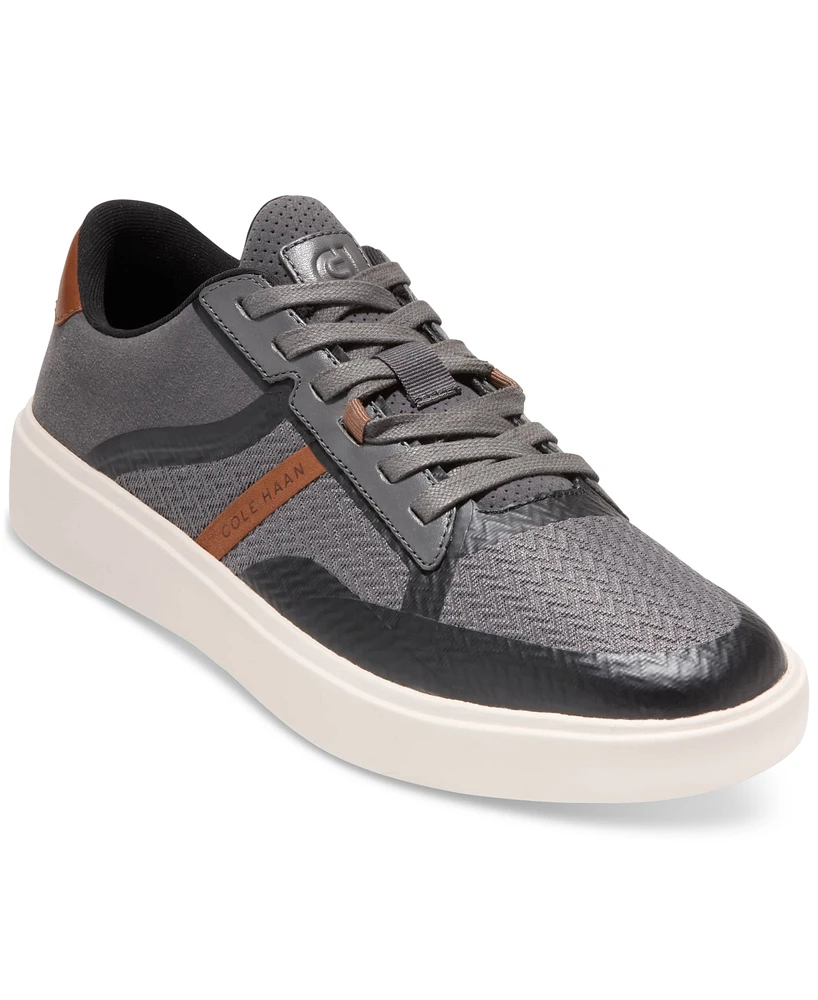 Cole Haan Men's Grand Crosscourt Winner Mixed-Media Lace-Up Sneakers