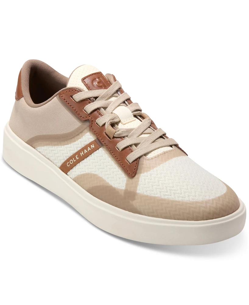 Cole Haan Men's Grand Crosscourt Winner Mixed-Media Lace-Up Sneakers