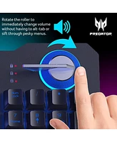 acer Predator Aethon 700 Gaming Keyboard:Clicky or Linear-Your Choice|Per-Key 16.8M Rgb Colors Backlighting|Programmable|Dedicated Media Keys & Dial|1
