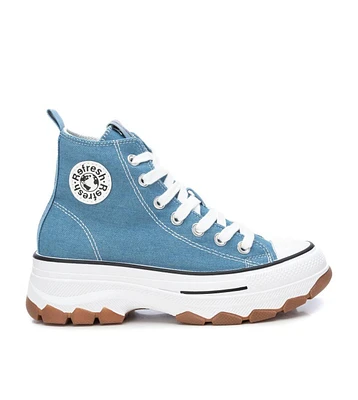 Xti Women's Canvas High-Top Sneakers By