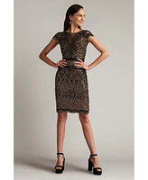 Tadashi Shoji Miranda Sequin Embroidered Dress