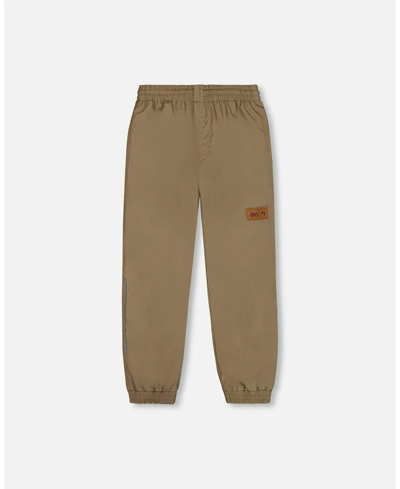 Deux par Kids Unisex Splash Pants Taupe