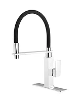 Single-Handle Pull-Down Sprayer 1 Spray High Arc Kitchen Faucet