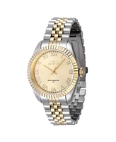 Invicta Women's 47416 Specialty Quartz 3 Hand Gold Dial Watch