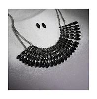 Party Statement Necklace & Stud Earrings