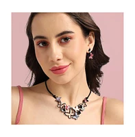 Dented Butterfly Jewellery Set