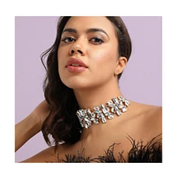Chunky Crystal Choker Necklace