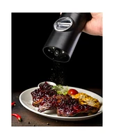 Salt and Pepper Grinder Set Adjustable Coarseness Automatic Battery Powered