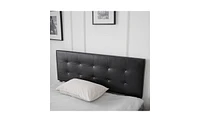 Upholstered Platform Storage Bed Frame with 4 Drawers for Bedroom Organization and Space-Saving