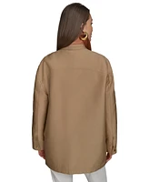 Donna Karan New York Women's Oversized Barn Jacket