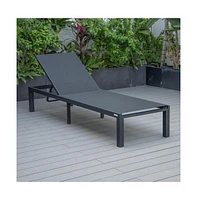 Marlin Patio Chaise Lounge Chair With Aluminum Frame