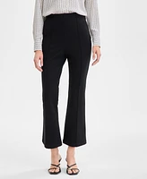 I.n.c. International Concepts Women's High-Rise Hollywood Ponte Kick-Flare Pants, Exclusively at Macy's