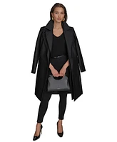 Donna Karan New York Women's Double-Collar Trench Coat