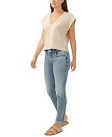 Silver Jeans Co. Women's Boyfriend Mid Rise