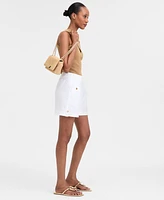 I.n.c. International Concepts Women's Side-Pocket Tab-Hem Shorts, Exclusively at Macy's