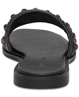 Lucky Brand Women's Gidya Beaded Slide Flat Sandals