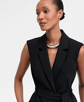 I.n.c. International Concepts Women's Belted Vest, Exclusively at Macy's