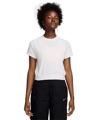 Nike Sportswear Women's Chill Terry Raglan-Sleeve Top