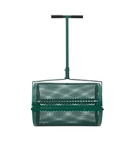Compost Spreader Green 15.7"x23.6" Steel