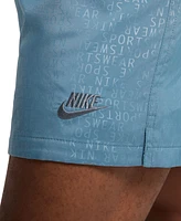 Nike Club Men's Woven Flow Logo Print Drawstring Shorts