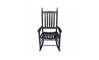 Comfortable Wooden Rocking Chair for Front Porch or Garden