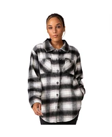 Free Country Women's Plaid Shacket