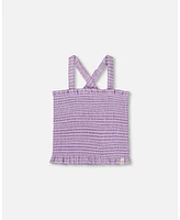 Deux par Toddler Girls Smocked Tank Top Lilac - Toddler|Child