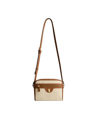 Tommy Bahama Lurex Linen Camera Bag