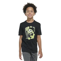 adidas Big Boys Short-Sleeve Heat Map Cotton T-Shirt