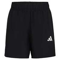 adidas Big Boys Essentials Elastic-Waistband Small-Logo Woven Shorts