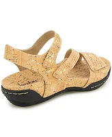 Jambu Women's Makayla Slip on Casual Flat Sandals
