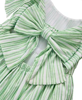 Bonnie Jean Toddler and Little Girls Tie Back Striped Dress