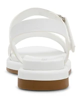 Anne Klein Women's Elani Round Toe Footbed Sandals