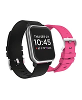 Q7 Plus Unisex Adult Fitness Tracker with Extra Strap Smartwatch