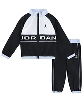 Jordan Little Boys 2-Piece Wind Breaker Piping Jacket and Pant Set